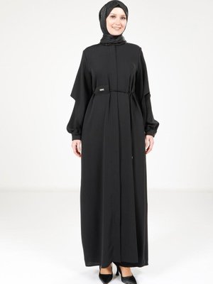 Siyah Çift Kol Ferace Siyah Çift Kol Ferace