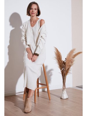 Açık Taş Lela Hırka