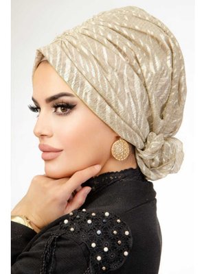 Yakma Tül Tokalı Bone