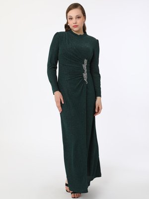 Büyük Beden Abiye Elbise Yesil Büyük Beden Abiye Elbise Yesil