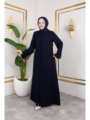 Lacivert Zümrüt Ferace