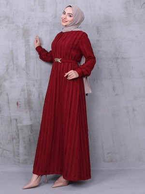 Bordo Elbise Bordo Elbise