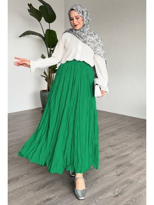 Yeşil Kraş Etek Yeşil Kraş Etek