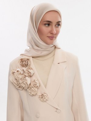 İdol Saten Janjan Eşarp Taş İdol Saten Janjan Eşarp Taş