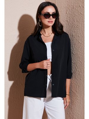 Siyah Lela Gömlek