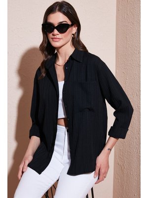 Siyah Lela Gömlek