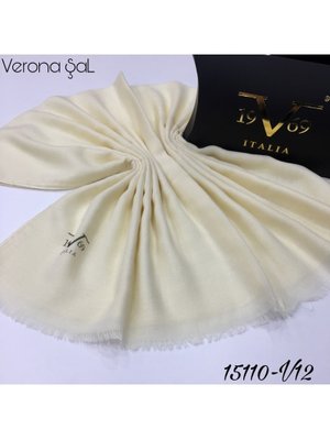 Krem Düz Dokuma Verona Seri Şal Askısı İle Birlikte 80x190 Cm Krem Düz Dokuma Verona Seri Şal Askısı İle Birlikte 80x190 Cm