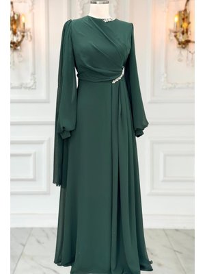 Feza Abiye Elbise Zümrüt