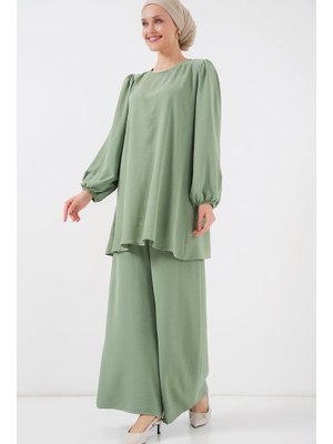 Çağla Ayrobin Tunik Pantolon Alt Üst Takım Çağla Ayrobin Tunik Pantolon Alt Üst Takım