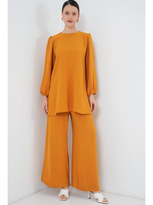 Hardal Ayrobin Tunik Pantolon Alt Üst Takım Hardal Ayrobin Tunik Pantolon Alt Üst Takım