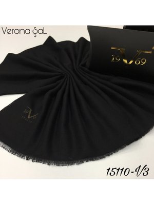 Siyah Düz Dokuma Verona Seri Şal Askısı İle Birlikte 80x190 Cm Siyah Düz Dokuma Verona Seri Şal Askısı İle Birlikte 80x190 Cm