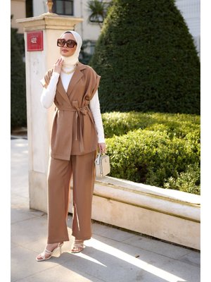 Vizon Yelekli Modal Takım Vizon Yelekli Modal Takım