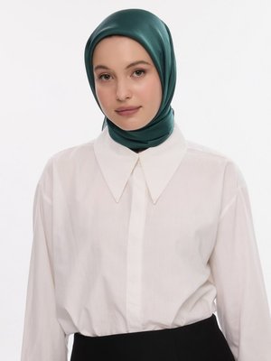 İdol Saten Janjan Eşarp Çam İdol Saten Janjan Eşarp Çam