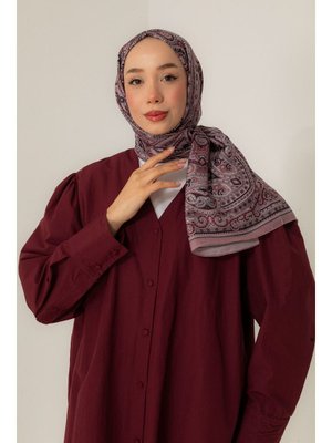 Pudra Retro Desen Soft Şal