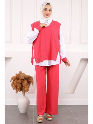 Fuşya 3'lü Kombin Takım