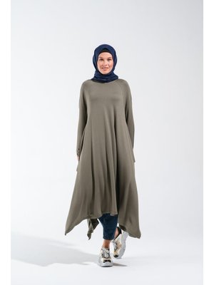 1220_asimetrik Kesim Tunik 1220_asimetrik Kesim Tunik