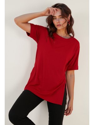 Kırmızı Lela Bluz