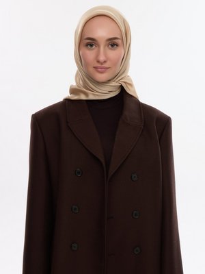 İdol Saten Janjan Eşarp Açık Bisküvi İdol Saten Janjan Eşarp Açık Bisküvi