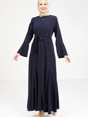 Lacivert Volanlı Ferace Lacivert Volanlı Ferace