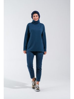 2249_geniş Yüksek Yakalı Tunik 2249_geniş Yüksek Yakalı Tunik