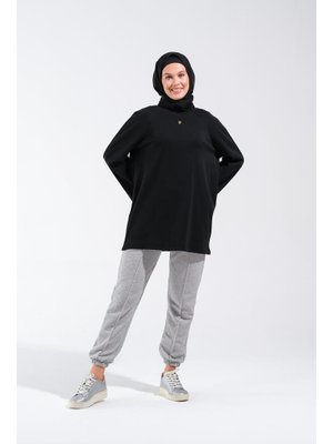 2255_reglan Kollu Minimal Baskılı Basic Oversize Rahat Kalıp Tunik 2255_reglan Kollu Minimal Baskılı Basic Oversize Rahat Kalıp Tunik