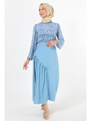 2119_büzgülü Etek 2119_büzgülü Etek