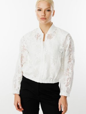 Ekru Yakmalı Organze Mont Ekru Yakmalı Organze Mont