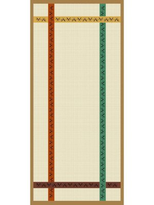 Bej Logolu Desen Pavia Seri Şal Askısı İle Birlikte 90x200 Cm Bej Logolu Desen Pavia Seri Şal Askısı İle Birlikte 90x200 Cm