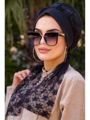 Dantel Fularlı Bone