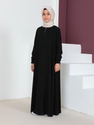 Siyah Mevlana Çocuk Ferace &