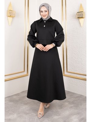 Siyah Scuba Etekli Takım