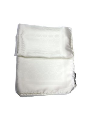 Vanilya Desenli Poly Jakar Seri Eşarp Askısı İle Birlikte