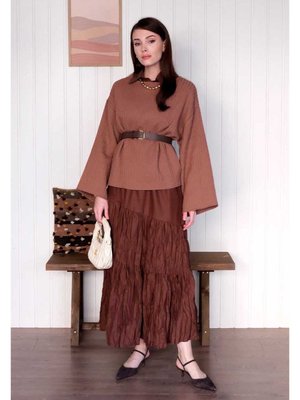 Acı Kahve Kraş Kat Kat Etek