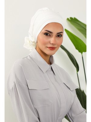 31a Ecru Aerobin Kumaş Hazır Türban,ht 31a Ecru Aerobin Kumaş Hazır Türban,ht