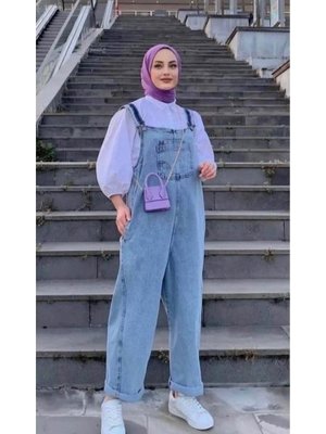 Askılı Kot Tulum Askılı Kot Tulum