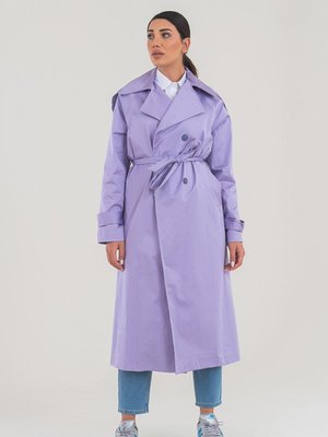 Lila Creed Kadın Oversize Trençkot