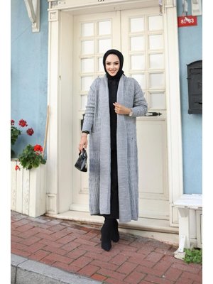 Örgülü Triko Hırka