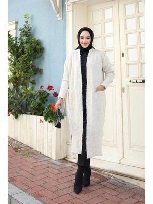 Uzun Cepli Triko Hırka