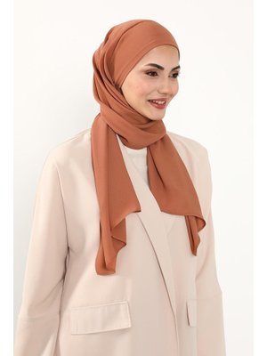 Açık Tarçın Pratik Krep Şal,ps