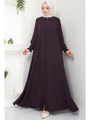 Mürdüm Büyük Beden Mevlana Ferace Mürdüm Büyük Beden Mevlana Ferace