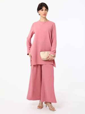 Aerobin Tunik Pantolon İkili Takım Gul Kurusu