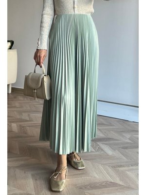 Su Yeşili Rova Piliseli Etek