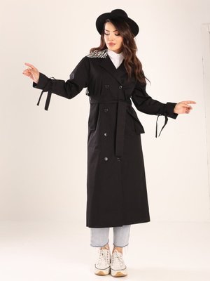 Tasarım Kadın Oversize Trençkot Camel