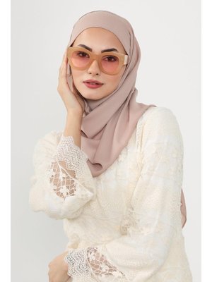 Açık Vizon Pratik Krep Şal,ps