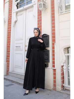 Siyah Aslım Abaya