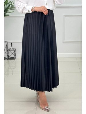 Siyah Rova Piliseli Etek Siyah Rova Piliseli Etek