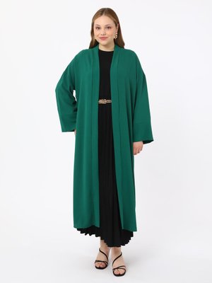 Büyük Beden Kimono Zümrüt Yesili Büyük Beden Kimono Zümrüt Yesili