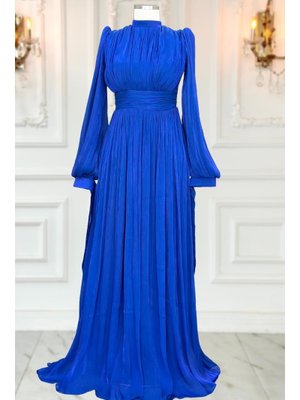 Nida Abiye Elbise Saks