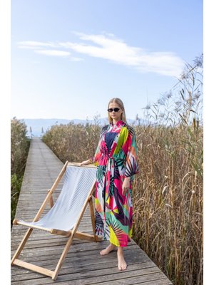 Vivora Toplamalı Yarım Kol Yarı Kapalı Mayo