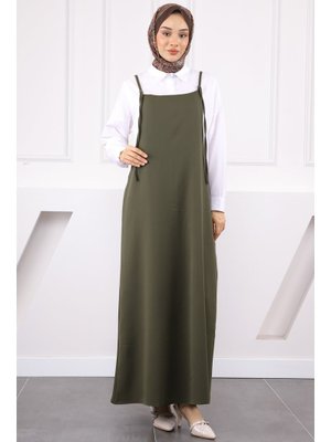 Koyu Haki İp Askılı Jile Koyu Haki İp Askılı Jile